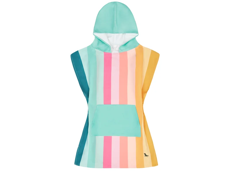 Dock & Bay Kinder-Badeponcho Coastal Candy 75x55cm