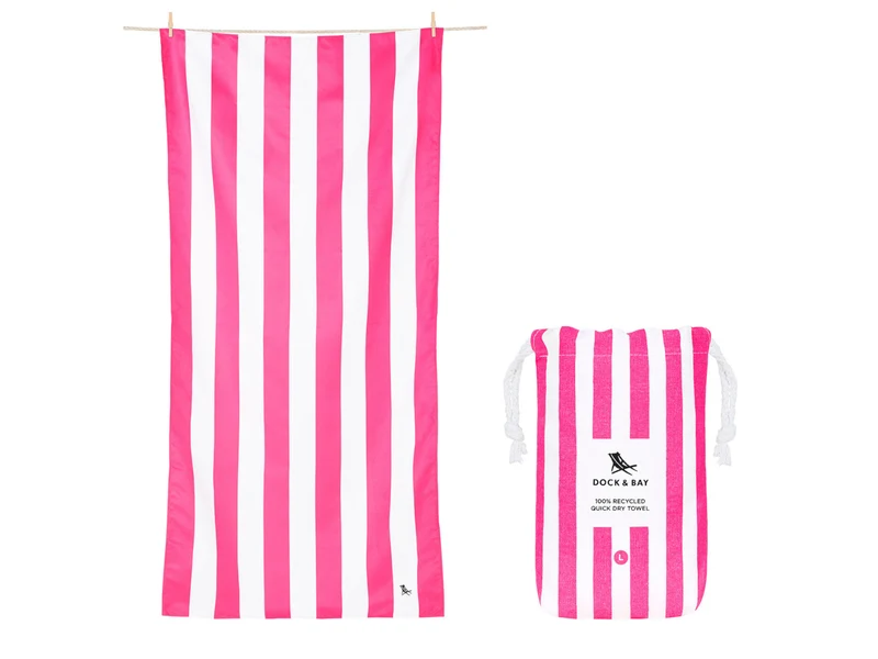 Dock & Bay Beach Towel XL Phi Phi Pink 200x90cm