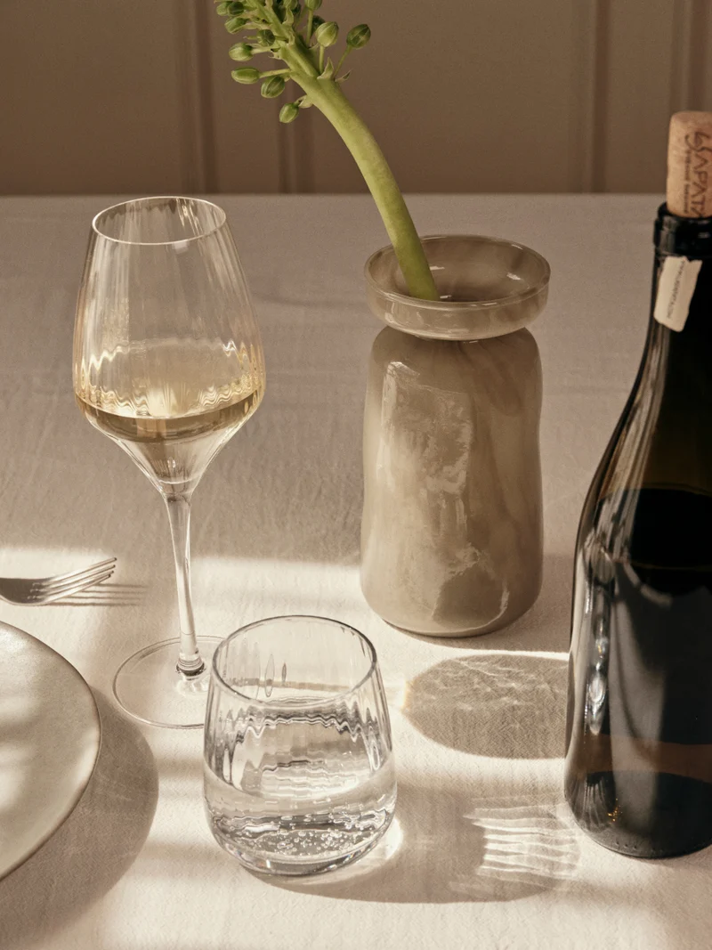 Broste Copenhagen Solai Vase light green 19,5cm