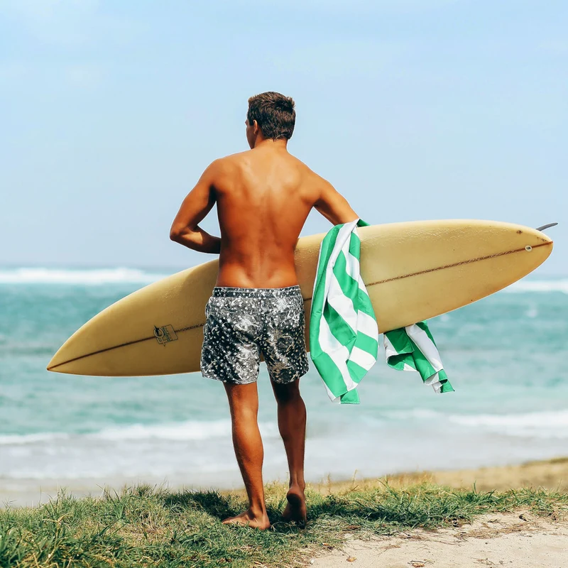 Dock & Bay Beach Towel XL Cancun Green 200x90cm