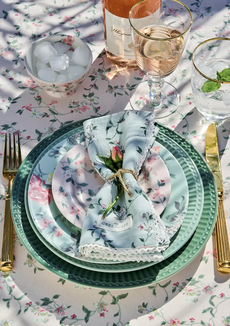 Greengate Alice Eierbecher dusty green 6,5 cm Set6