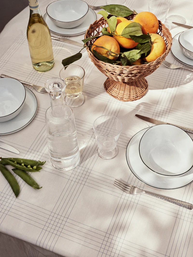 Broste Copenhagen Hammered Champagnerglas klar 0,2l 4er Set