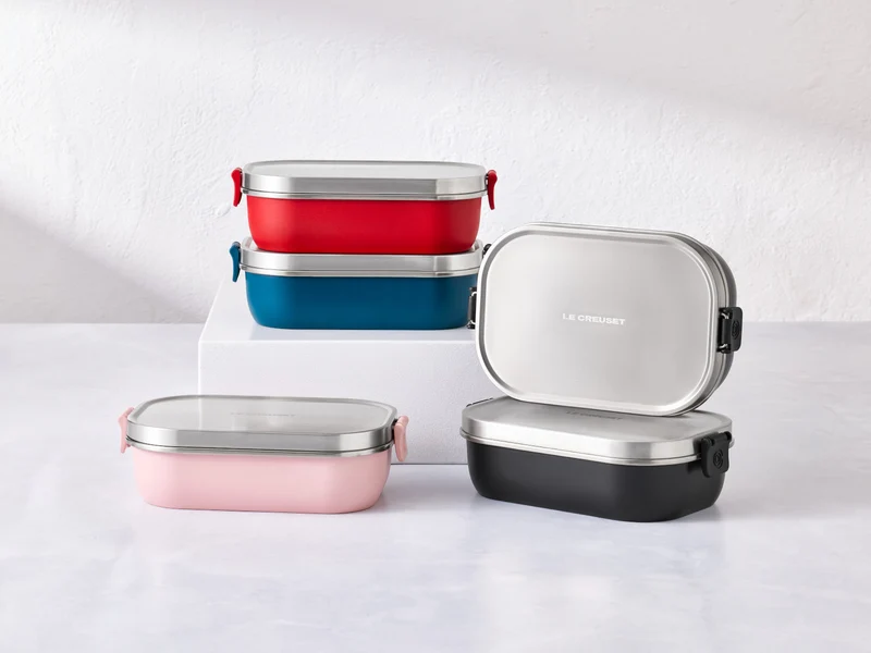 Le Creuset On The Go Lunchbox kirschrot 900ml