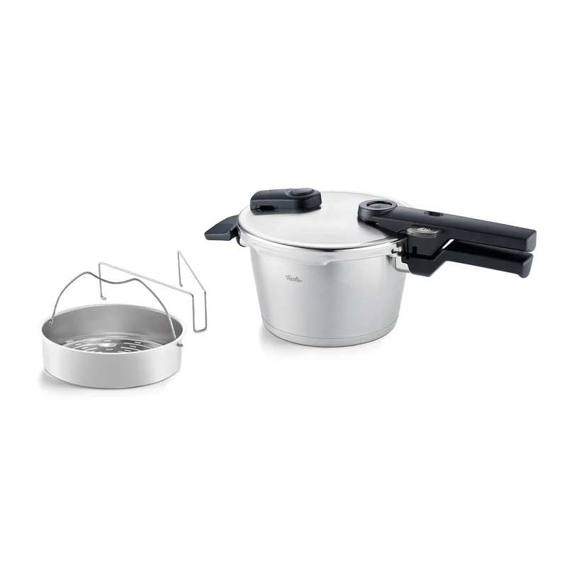 Vitaquick® Premium Schnellkochtopf mit Dämpfeinsatz