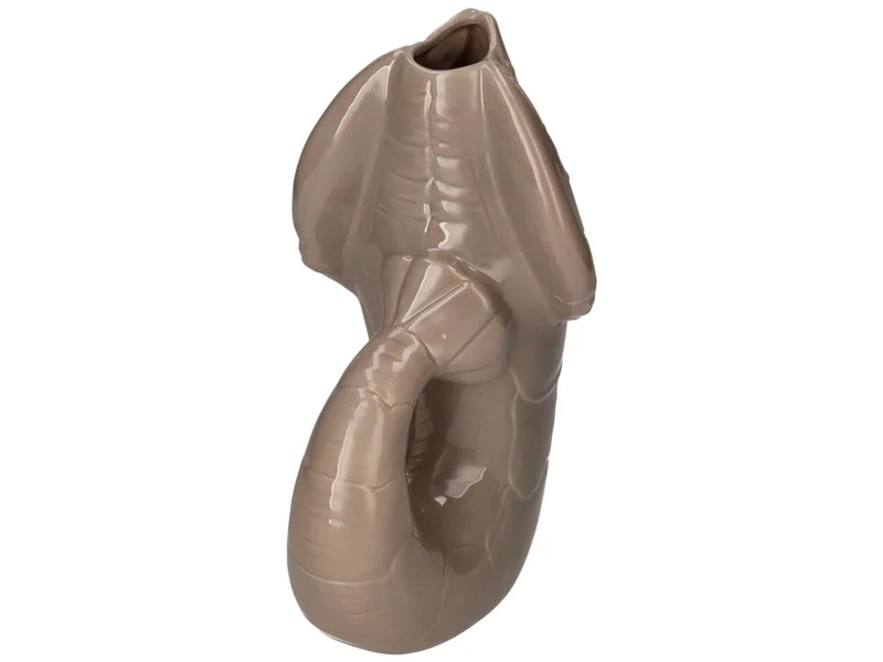 Giftcompany Madame Crevette Hummer Vase L sandstone 32cm