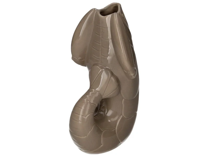 Giftcompany Madame Crevette Hummer Vase S sandstone 26,7cm