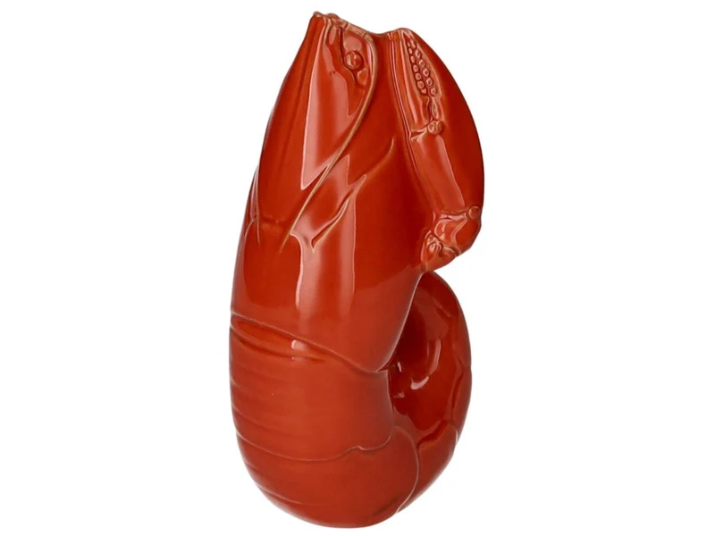 Giftcompany Madame Crevette Hummer Vase S orangerot 26,7cm