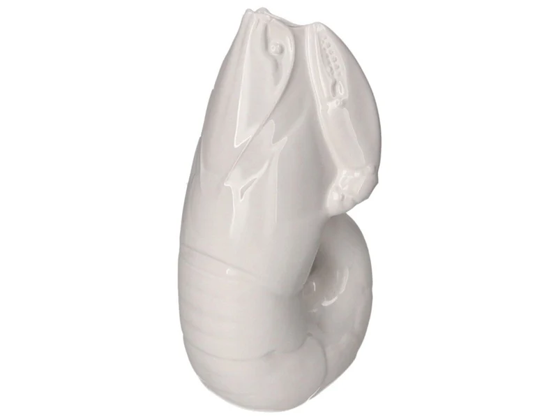 Giftcompany Madame Crevette Hummer Vase S weiss 26,7cm
