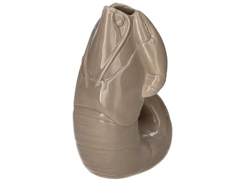 Giftcompany Madame Crevette Hummer Vase XS sandstone 14cm