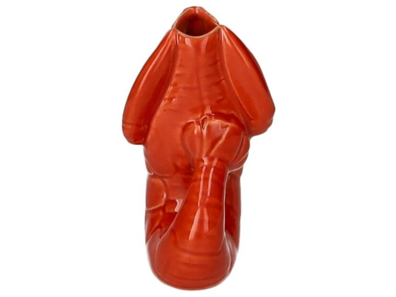 Giftcompany Madame Crevette Hummer Vase XS orangerot 14cm