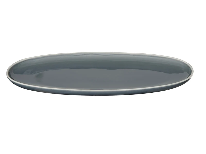 ASA semana Platte oval sepia 28,5x16x2,2cm