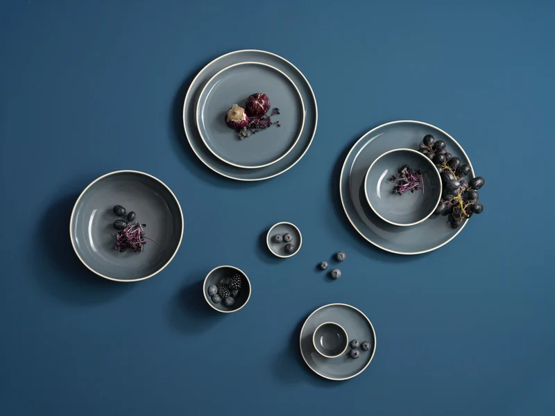 ASA semana Dessertteller sepia Ø 21 cm