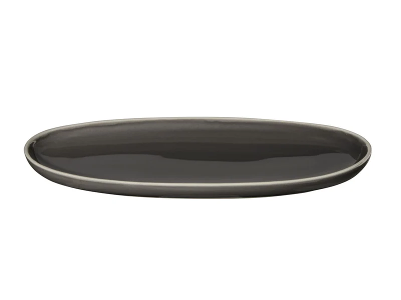 ASA semana Aperitifteller oval caviar 20x10x2,2cm