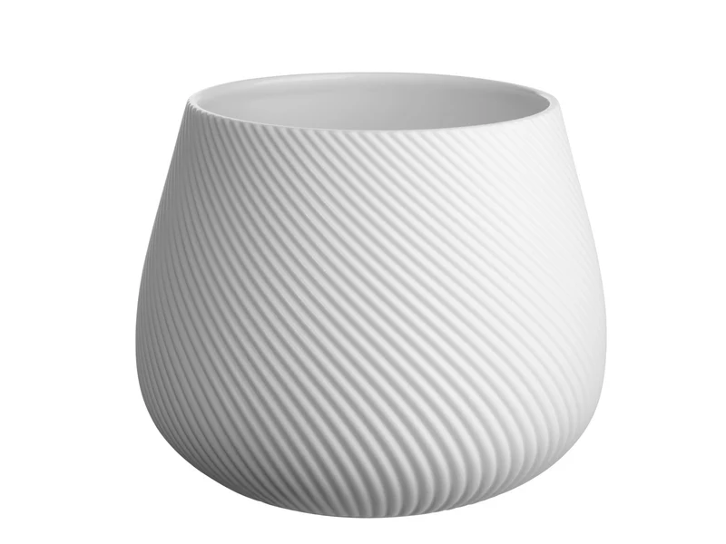 ASA rica Vase weiß 16 cm