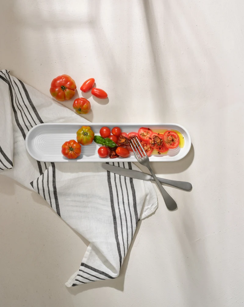 ASA kitchen'art Baguetteschale weiß 40,5x9,5x3cm