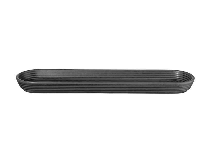 ASA kitchen'art Baguetteschale schwarz 40,5x9,5x3cm
