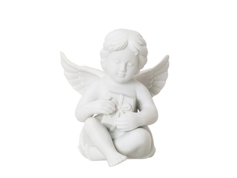 Rosenthal Engel mittel Engel mit Geschenk