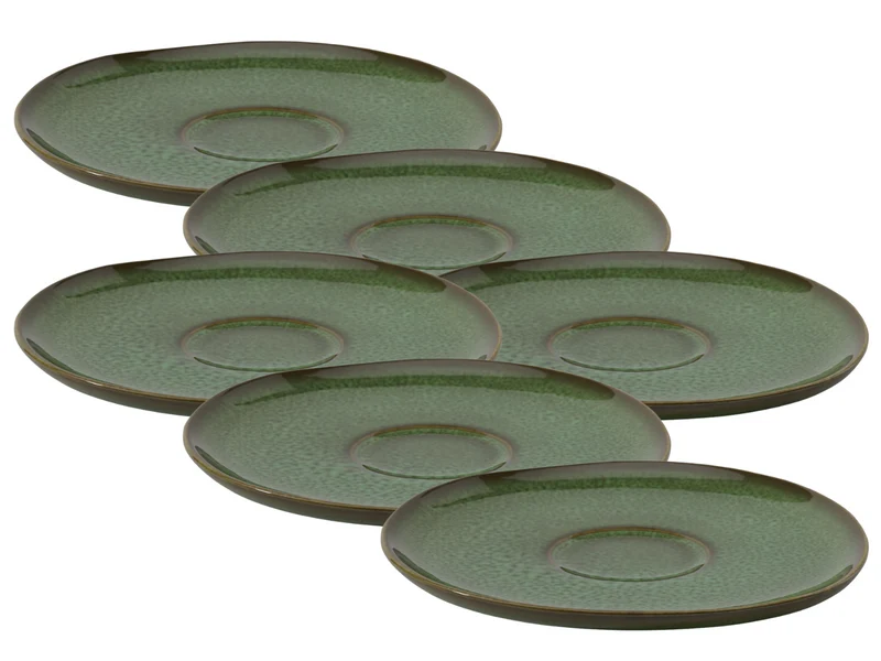 like. by Villeroy & Boch Lave vert Kaffee-Untertasse 15cm Set6