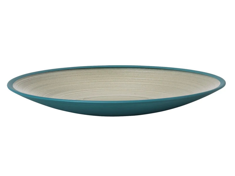 Rosenthal Glass Bowls Green Schale flach 25 cm