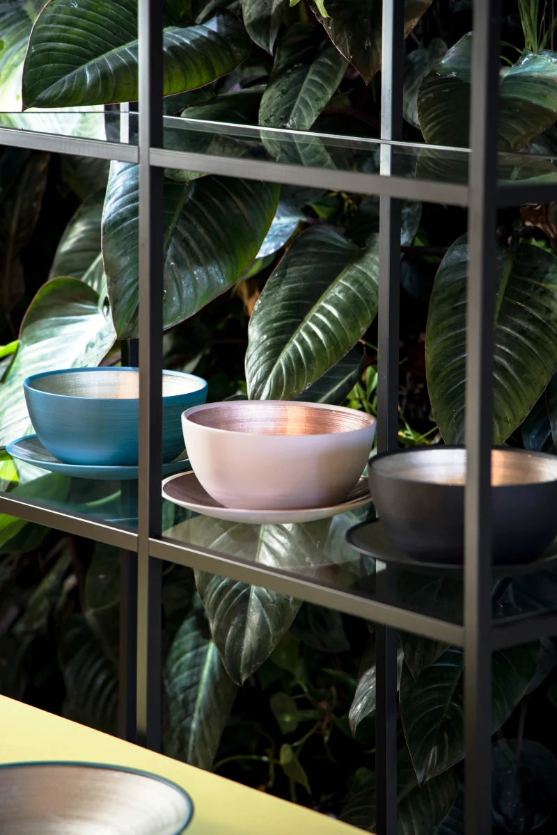 Rosenthal Glass Bowls Green Schale 21 cm