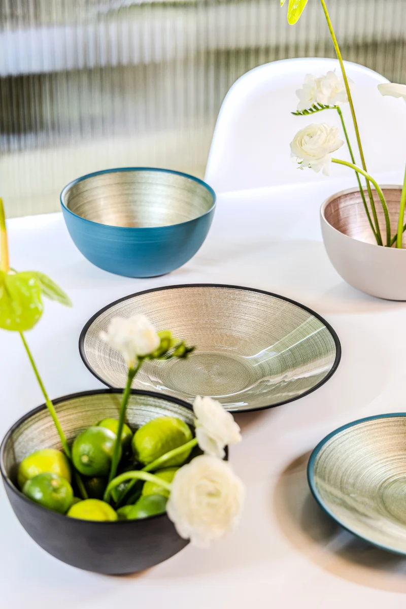 Rosenthal Glass Bowls Green Schale 21 cm