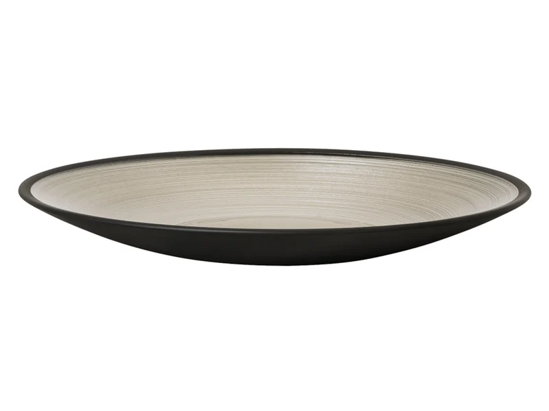 Rosenthal Glass Bowls Black Schale flach 25 cm