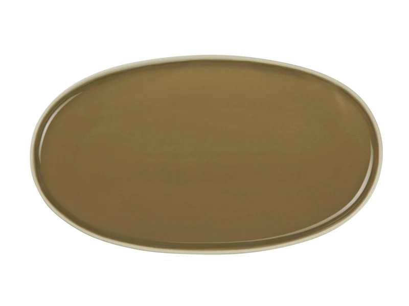 ASA semana Platte oval mocha 28,5x16x2,2cm