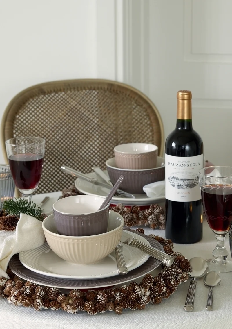 Greengate Alice Becher mit Henkel hazelnut brown 0,4l Set6