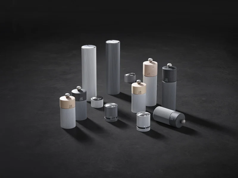 PEUGEOT LINE Salzmühle Aluminium/Natur 18 cm