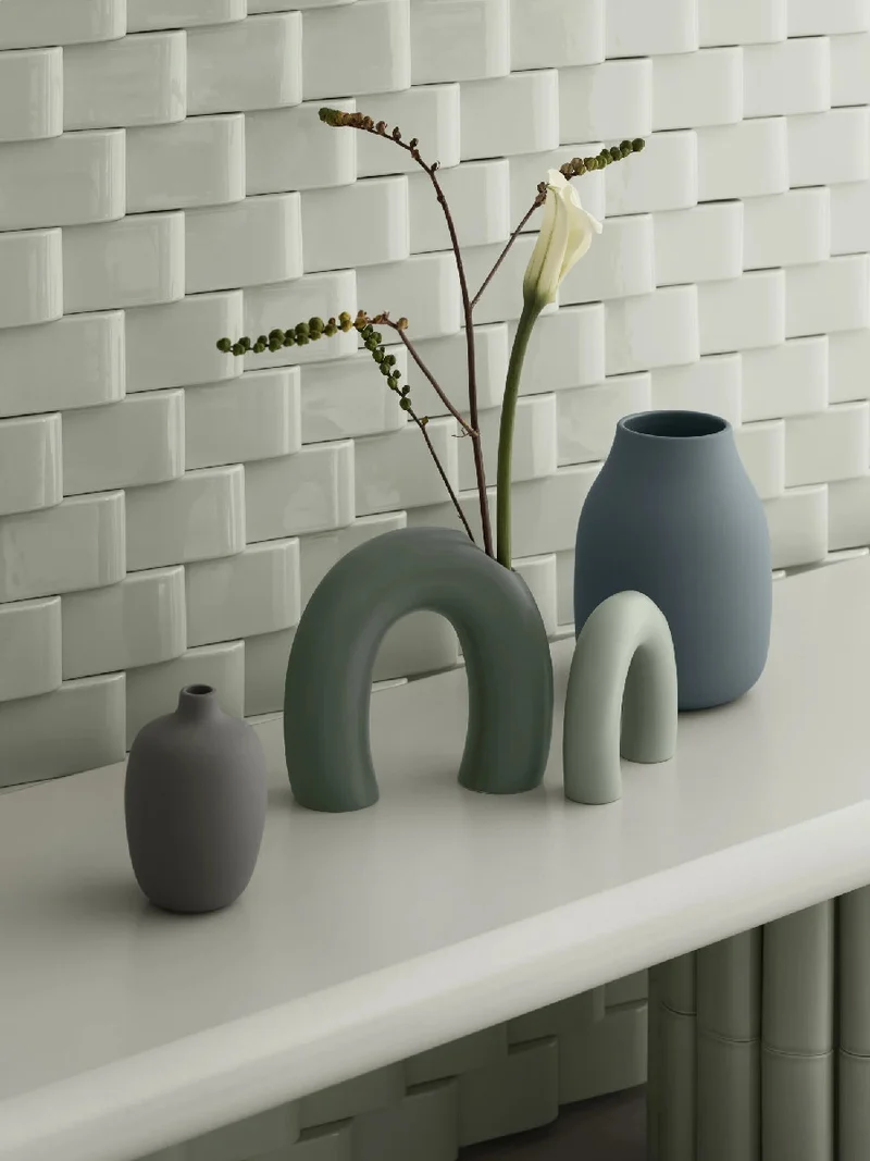 Blomus COLORA Vase tradewinds L 20cm