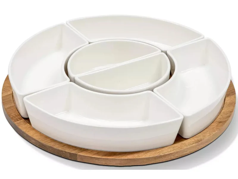 ladelle Alto Serve & Share weiß Drehteller 41cm