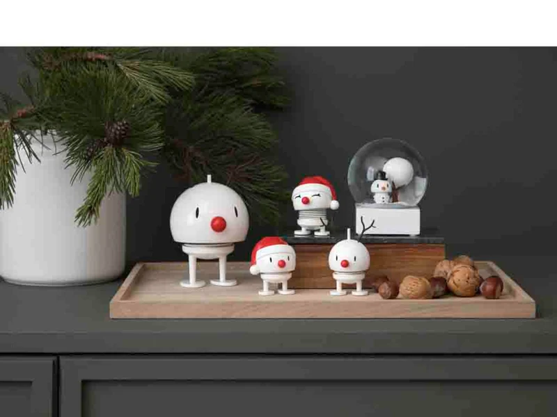 Hoptimist Bumble M white Reindeer 14cm