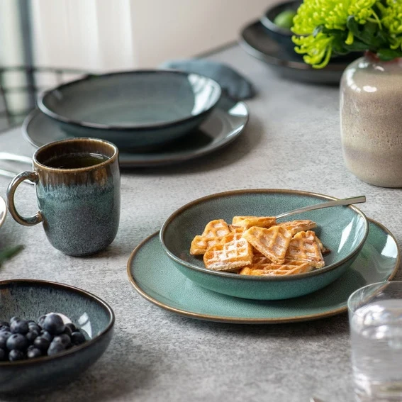 like. by Villeroy & Boch Lave gris Kaffeetasse mit Untertasse 2tlg