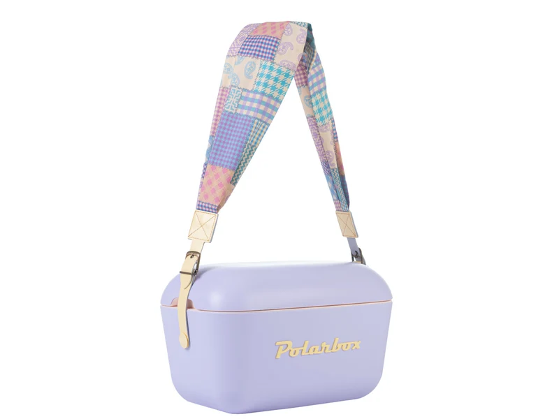 Polarbox Prinkstyle Strap Patchwork Yellow 91cm