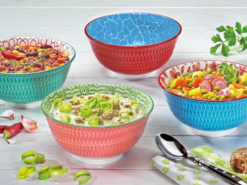 cilio AMICI Bowl Rauten türkis 18 cm
