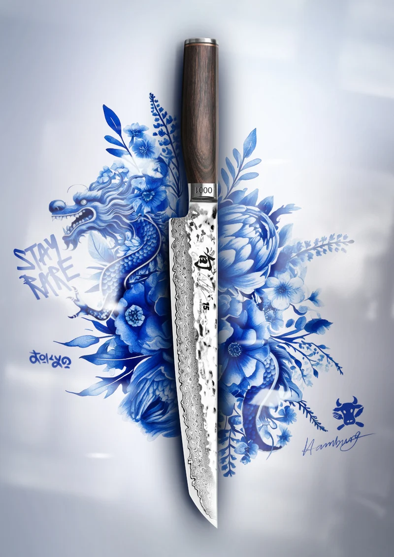 KAI Shun Premier Tim Mälzer Tanto Messer 25cm