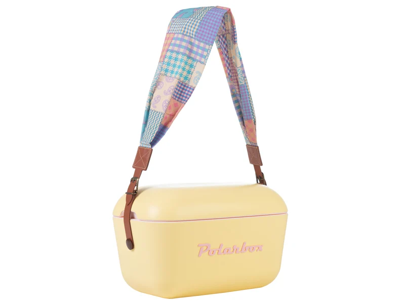 Polarbox Prinkstyle Strap Patchwork Brown 91cm