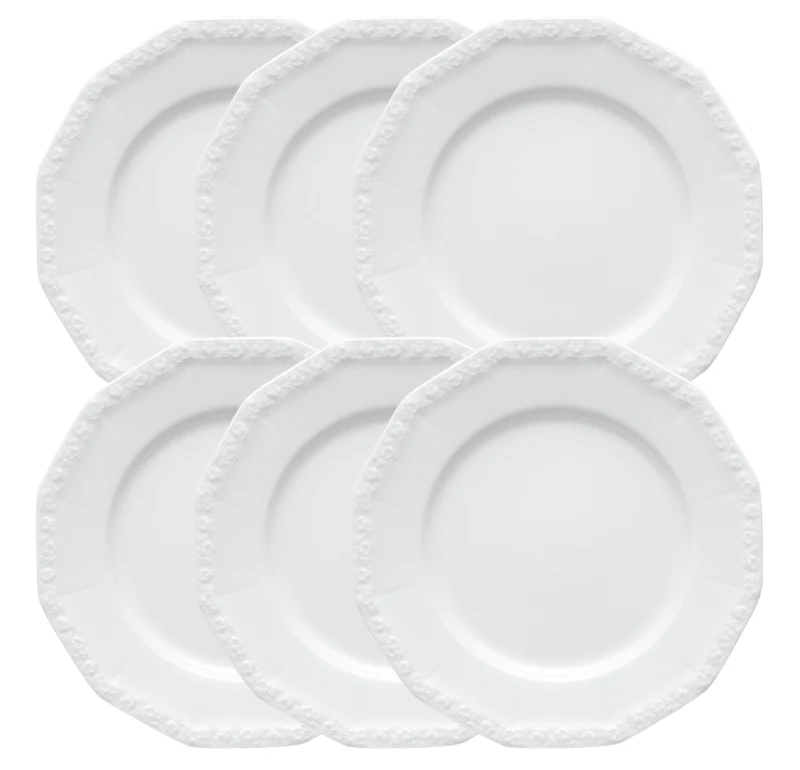 Rosenthal Maria Weiss Platzteller 31 cm Set6