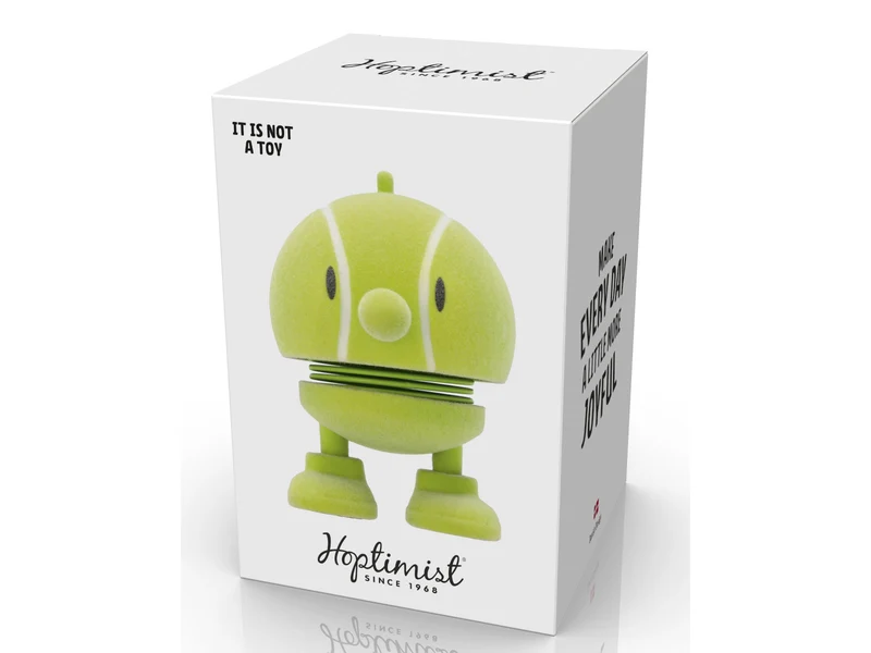 Hoptimist Tennis Bumble S Yellow 7,6cm