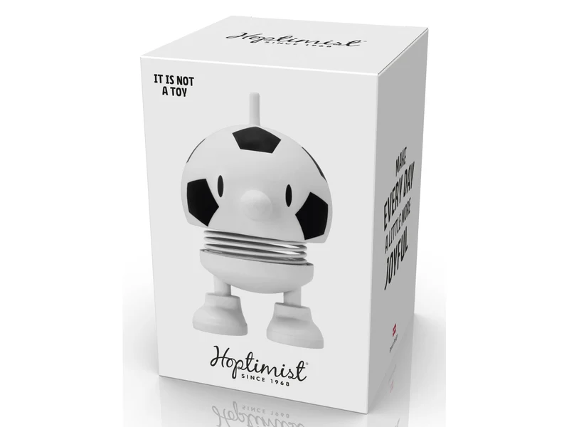 Hoptimist Football Bumble S White 7,7cm