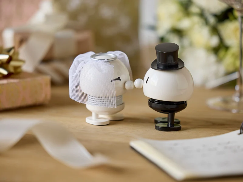 Hoptimist Bride & Groom White 8,5cm
