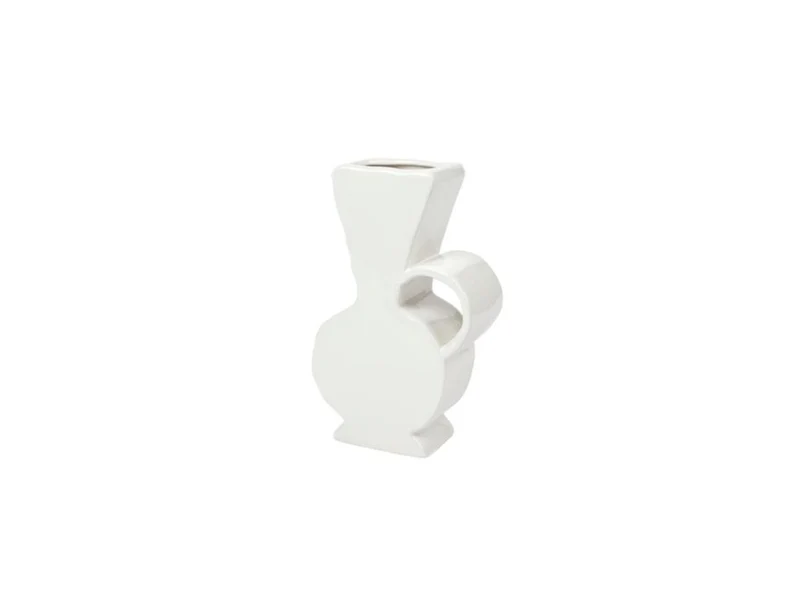 Broste Copenhagen Etta Vase Off White 19x8x30cm