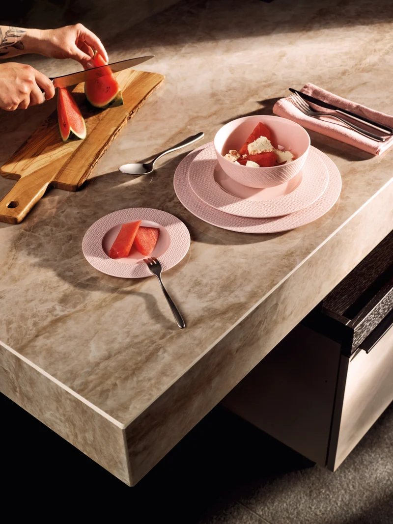 Rosenthal Kumi Rose tone Suppenteller 21cm