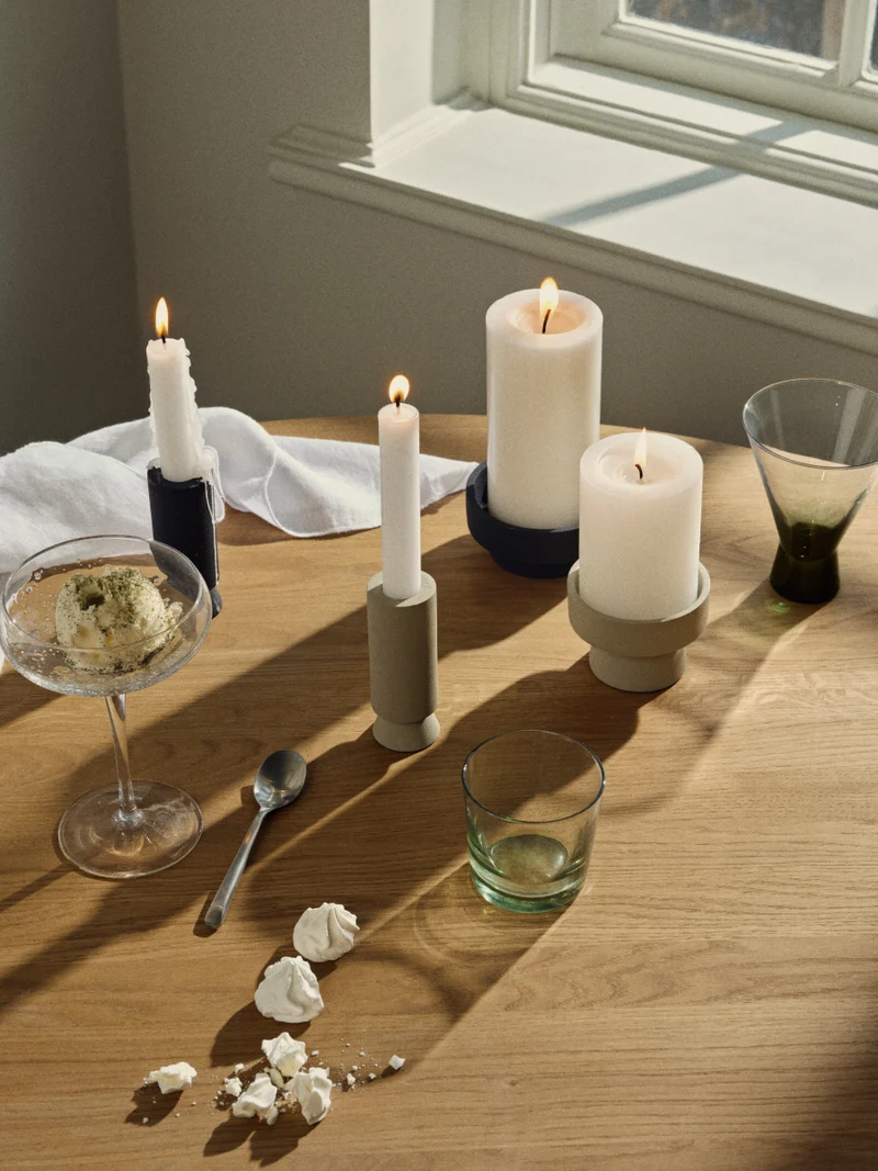 Broste Copenhagen Anker black Leuchter 7cm