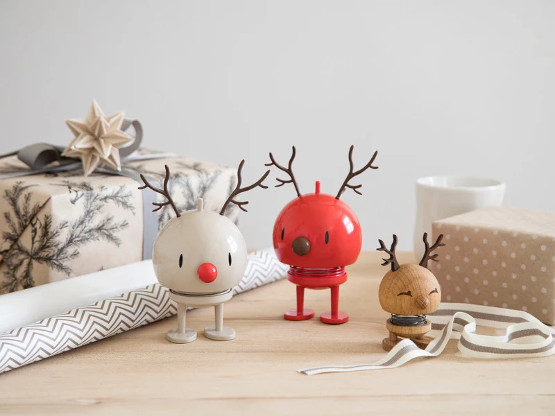 Hoptimist Soft Bumble S choko Reindeer 7,2cm