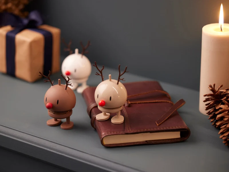 Hoptimist Bumble S latte Reindeer 7,2cm