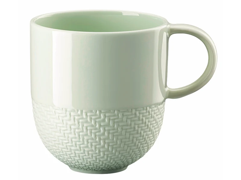 Rosenthal Kumi Mint tone Becher mit Henkel 0,33l