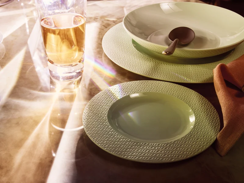 Rosenthal Kumi Mint tone Suppenteller 21cm