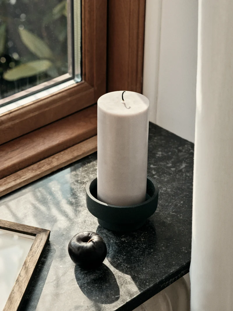 Broste Copenhagen Anker black Leuchter 8cm