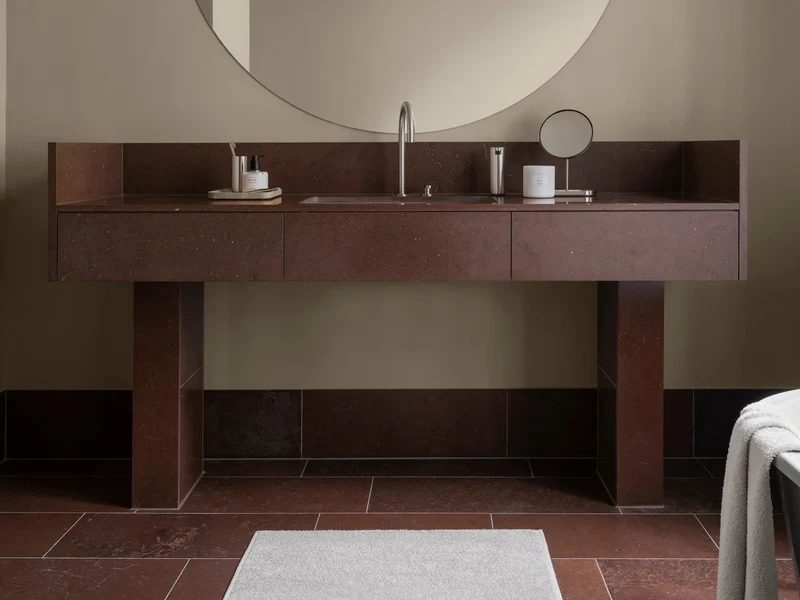 Blomus TUYO Badematte moonbeam 60x60cm